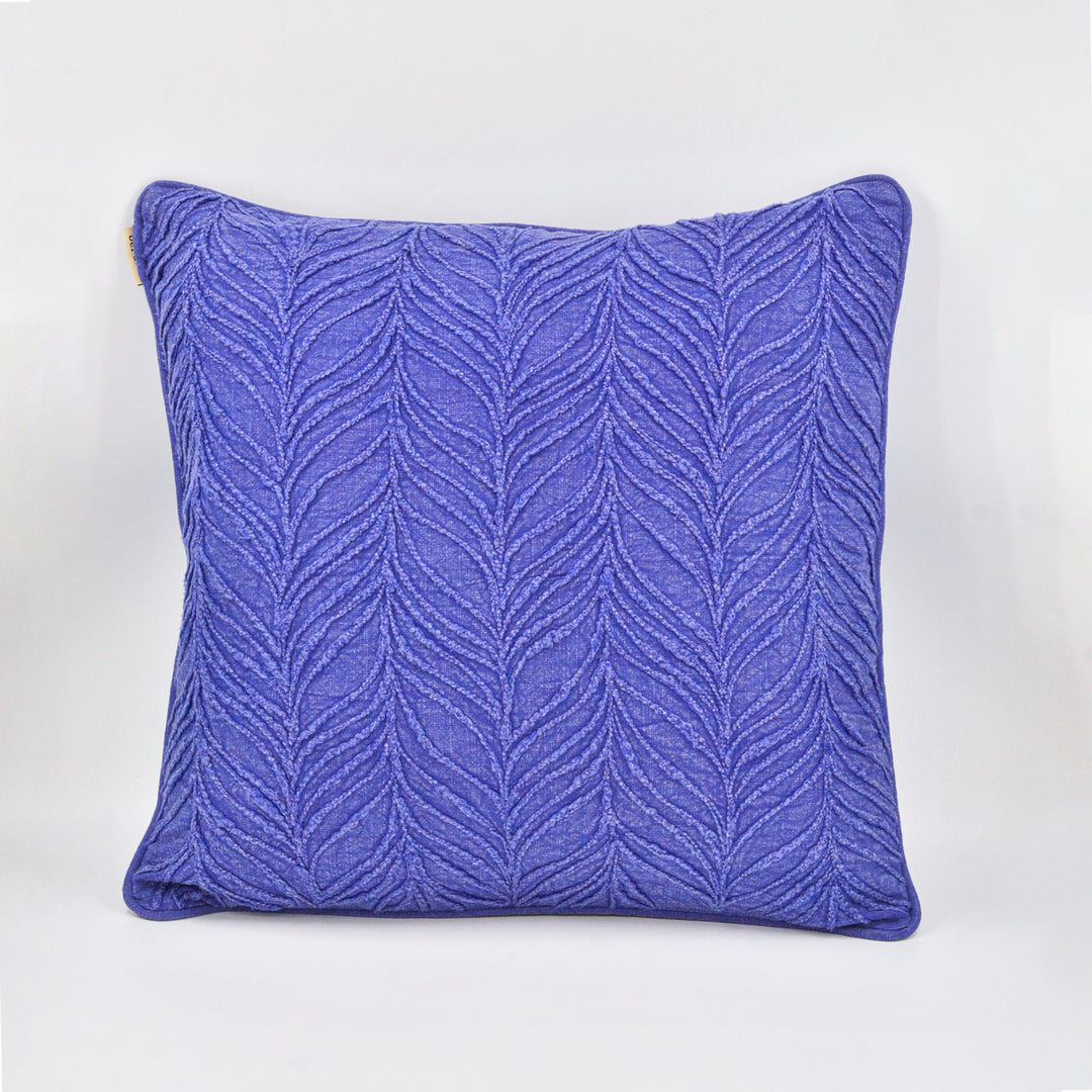 Waves Hand Embroidered Cushion Cover