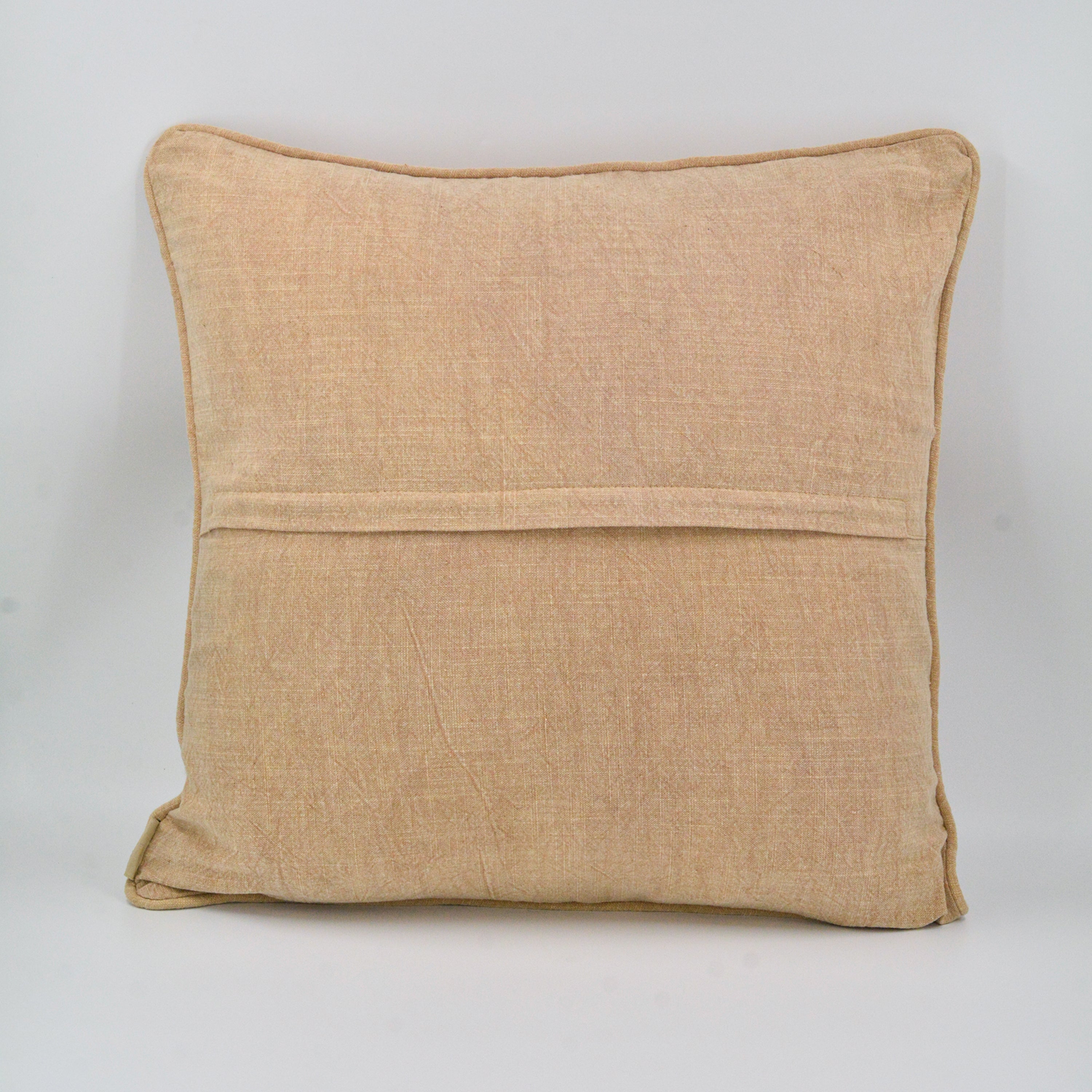Waves Hand Embroidered Cushion Cover