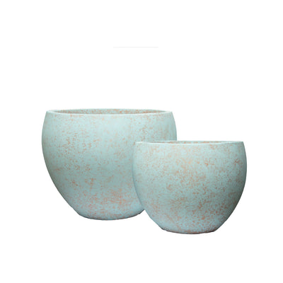 Blue and Gold Pot