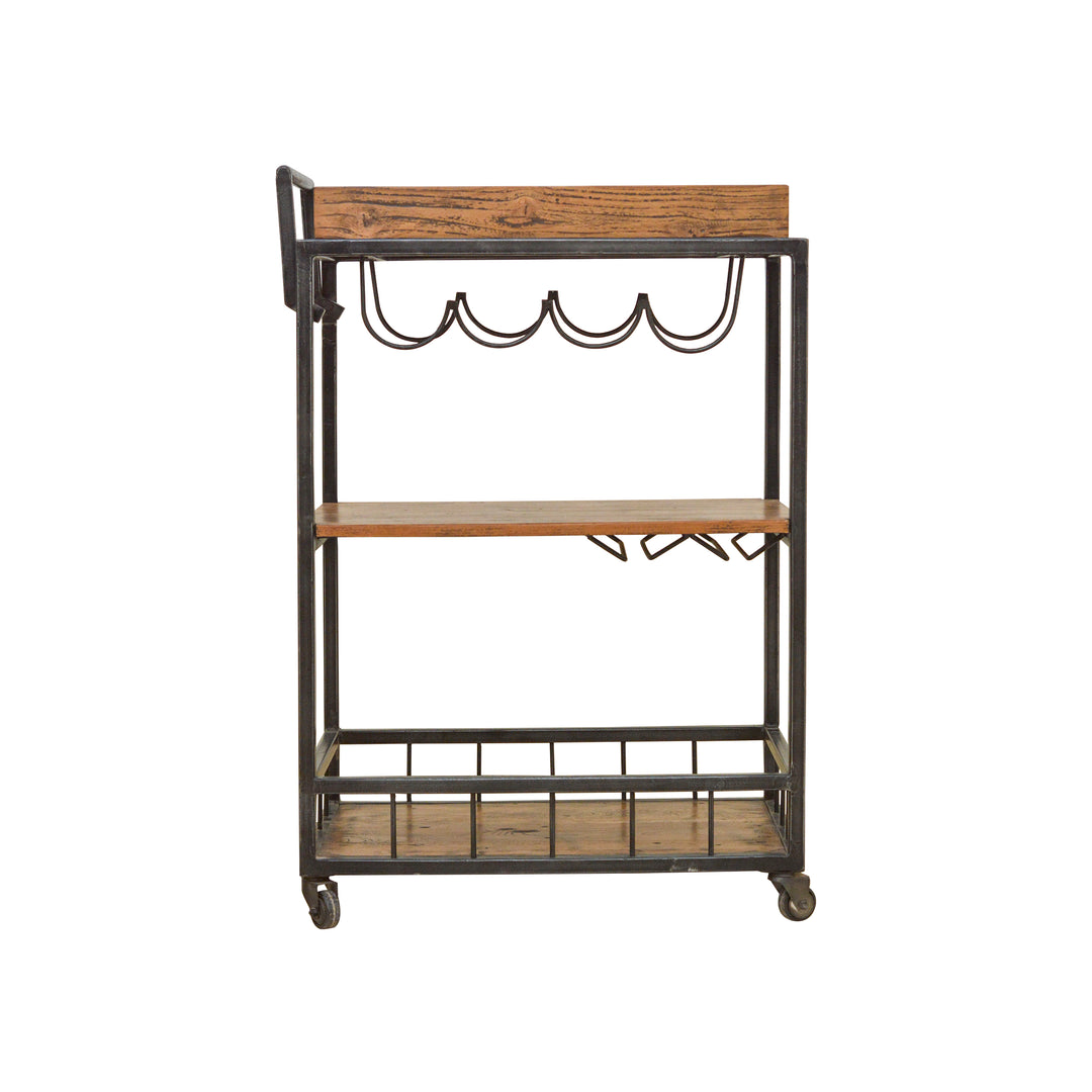 Wooden Trolley 3 Tier