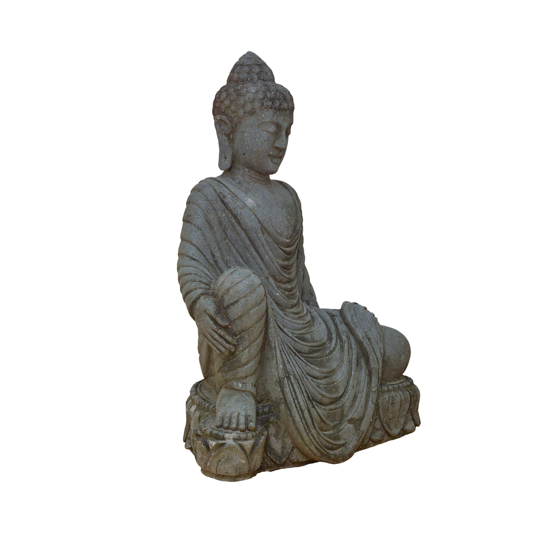 Seated Buddha Knee up