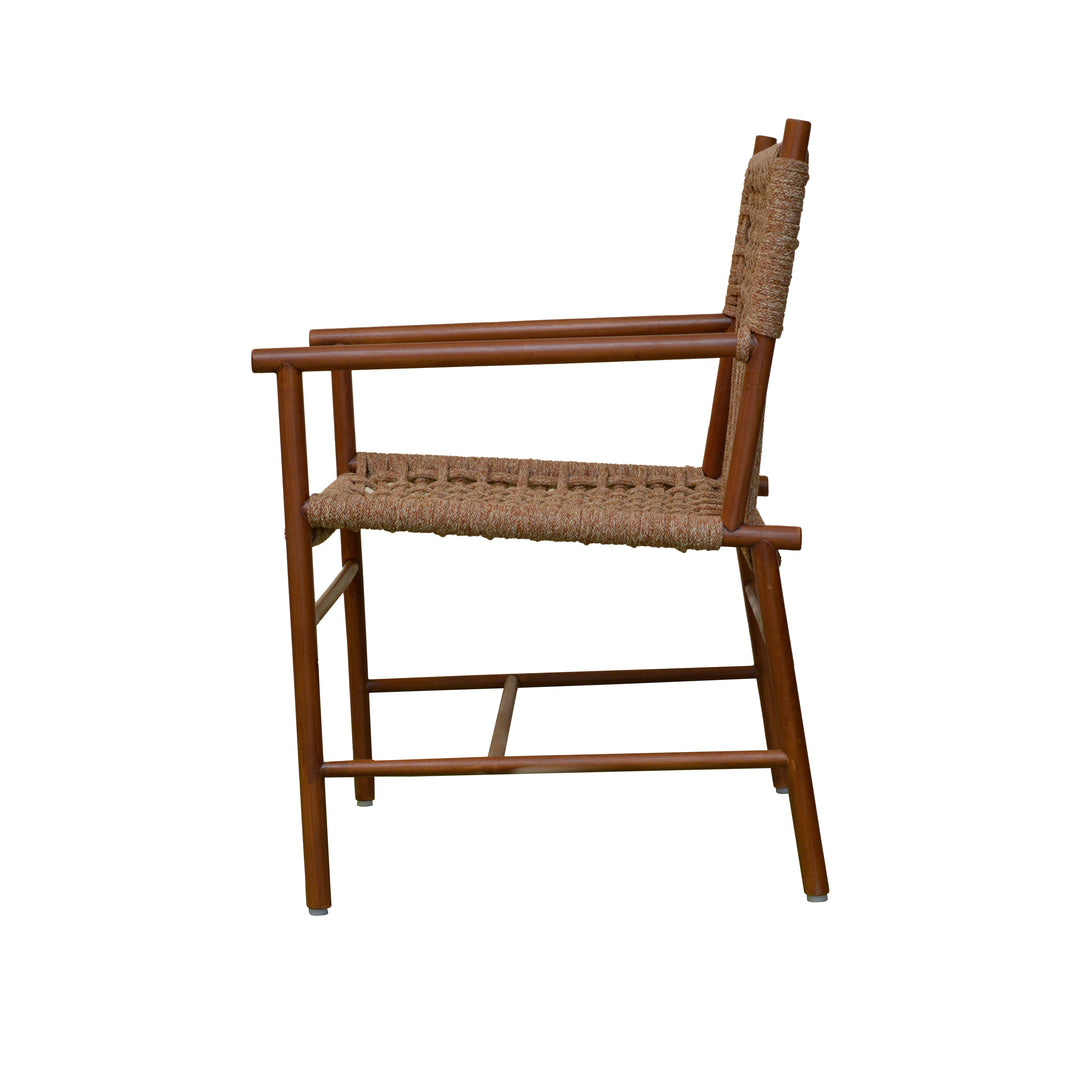 Boho Chair and Ottoman