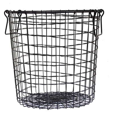 Tall Wire basket with Handle