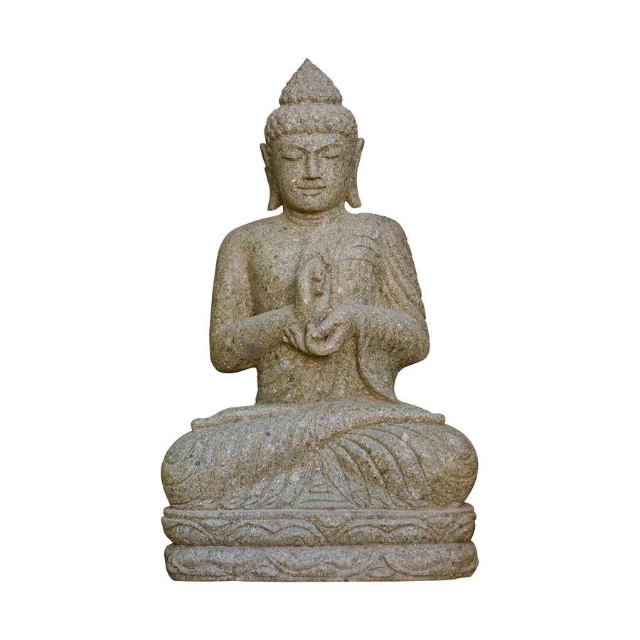 Sitting Buddha Green