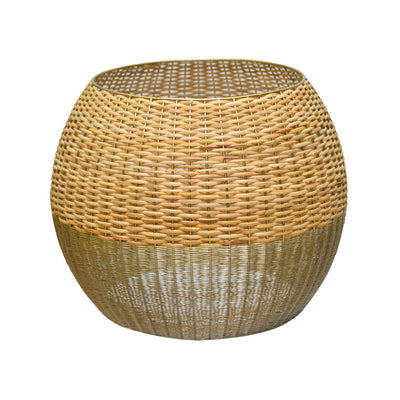 Rattan Round Side table