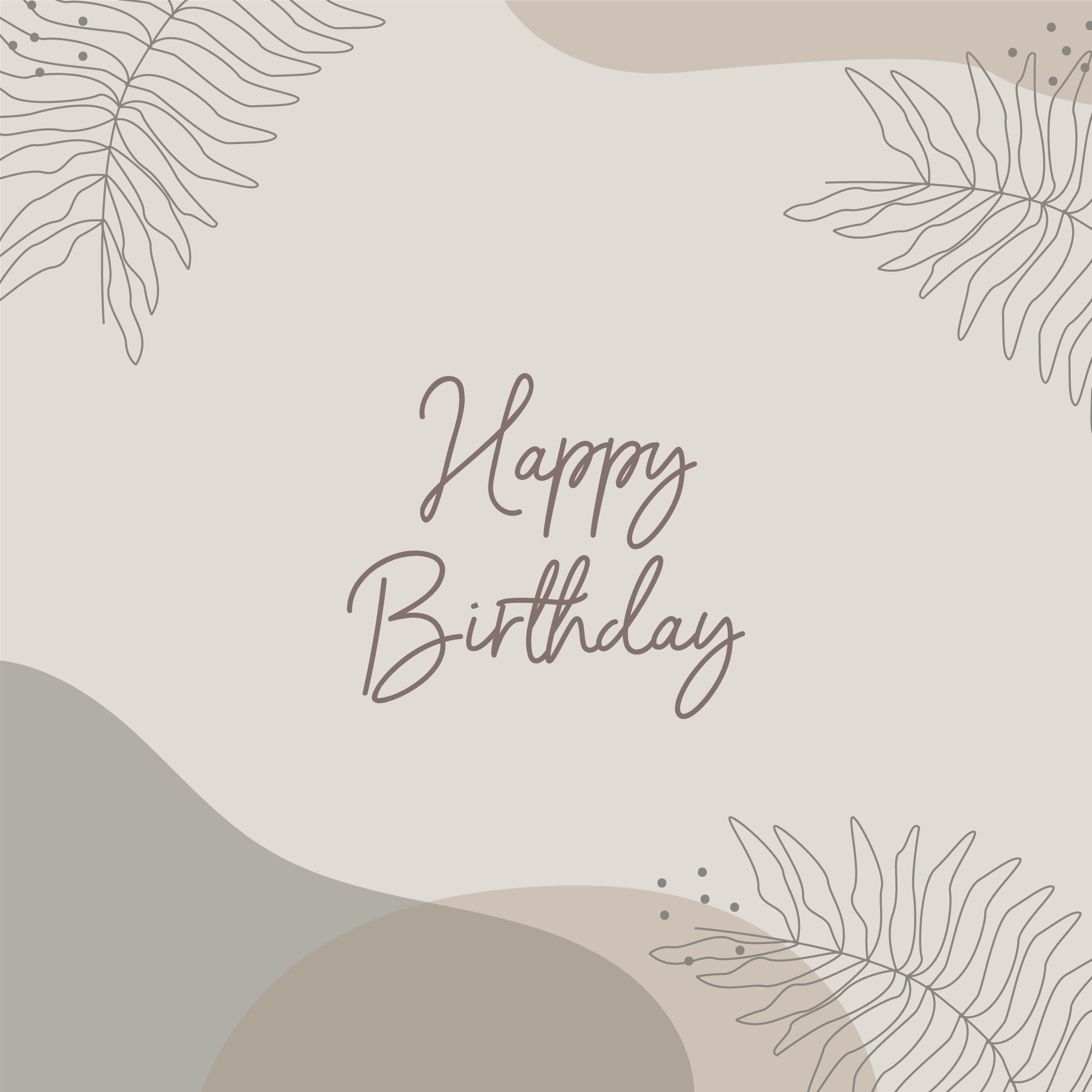 Happy Birthday